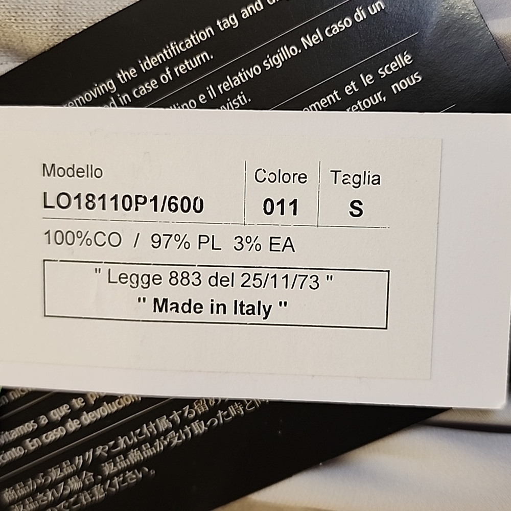 (0190) NWT LO not EQUAL Italian dress - Picture 3 of 8